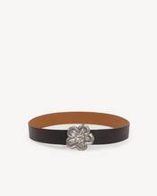 'Boke Flower' Wide reversible belt for Women