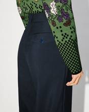 Tailored pants in virgin wool