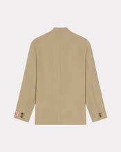 Tailored kimono jacket in virgin wool