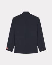 Tailored kimono jacket in virgin wool