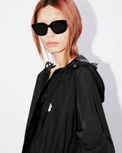 'Boke Flower 2.0' long windbreaker