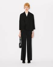 Tailored pants in virgin wool
