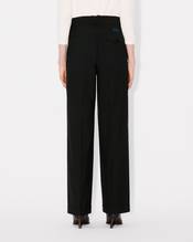 Tailored pants in virgin wool
