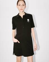 'Boke Flower 2.0' embroidered mini polo dress