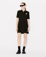 'Boke Flower 2.0' embroidered mini polo dress