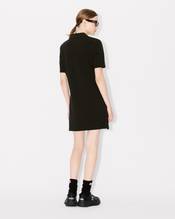 'Boke Flower 2.0' embroidered mini polo dress