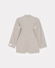 Oversized kimono blazer in virgin wool