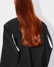 Oversized kimono blazer in virgin wool