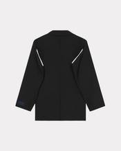 Oversized kimono blazer in virgin wool