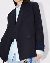 Kimono blazer in virgin wool