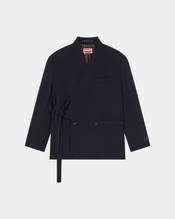 Kimono blazer in virgin wool