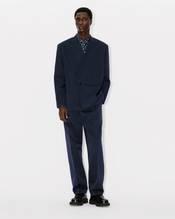 Pleated tailored pants