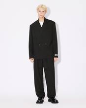 Suit kimono jacket in virgin wool
