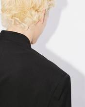 Suit kimono jacket in virgin wool