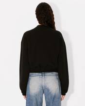'Boke Flower 2.0' boxy teddy jacket