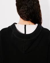 'Boke Flower 2.0' embroidered zipped hoodie in wool and cotton
