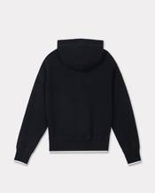 'Boke Flower 2.0' embroidered zipped hoodie in wool and cotton