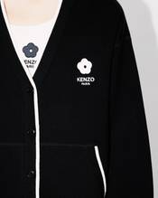 'Boke Flower 2.0' embroidered cardigan in wool and cotton