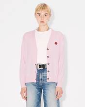 'Boke Flower' embroidered vneck cardigan in wool
