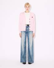'Boke Flower' embroidered vneck cardigan in wool