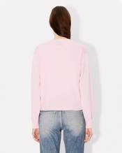 'Boke Flower' embroidered crewneck cardigan in wool