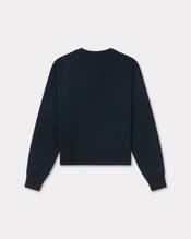 'Boke Flower' embroidered crewneck cardigan in wool
