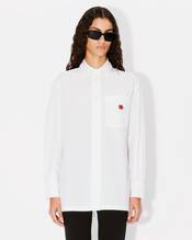 'Boke Flower' embroidered oversized shirt