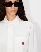 'Boke Flower' embroidered oversized shirt