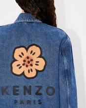 'Boke Flower' oversized trucker jacket in japanese denim