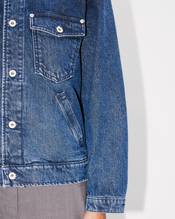 'Boke Flower' oversized trucker jacket in japanese denim