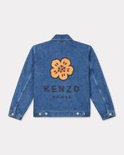 'Boke Flower' oversized trucker jacket in japanese denim