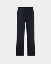 Cigarette pants in virgin wool