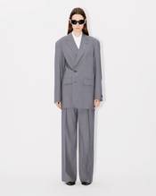 Tailored pants in virgin wool