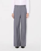 Tailored pants in virgin wool