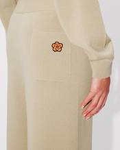 'Boke Flower' embroidered pants in wool