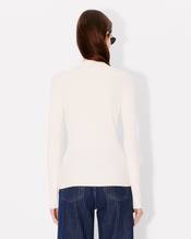 'Boke Flower 2.0' embroidered rib-knit long-sleeve top