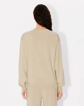 'Boke Flower' embroidered jumper in wool