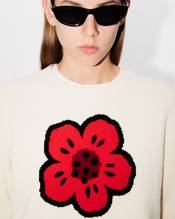 'Boke Flower' jumper in wool