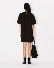 'Boke Flower' embroidered T-shirt dress