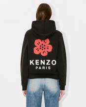 'Boke Flower' embroidered hoodie
