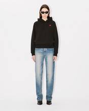 'Boke Flower' embroidered hoodie