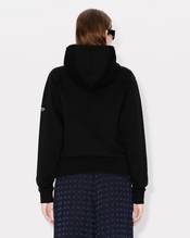 'Boke Flower' embroidered hoodie in cotton