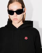 'Boke Flower' embroidered hoodie in cotton