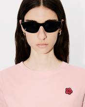 'Boke Flower' embroidered T-shirt in cotton