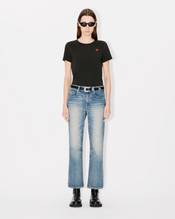 'Boke Flower' embroidered T-shirt in cotton