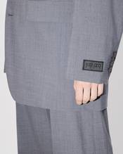 Oversized kimono blazer in virgin wool
