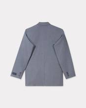 Oversized kimono blazer in virgin wool
