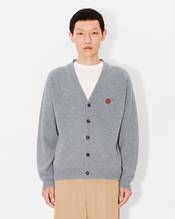 'Boke Flower' embroidered cardigan in wool