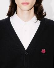 'Boke Flower' embroidered cardigan in wool
