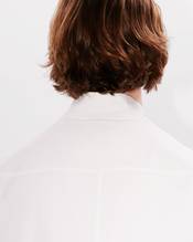 Embroidered kimono shirt